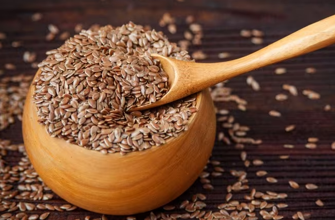 Cancer risk can be reduced by eating flax seeds